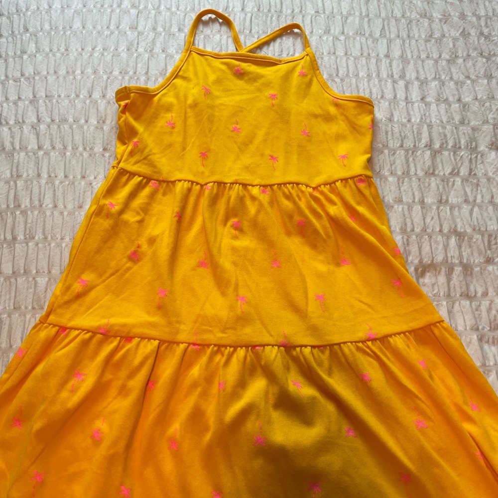 Yellow and Pink Kids Dress